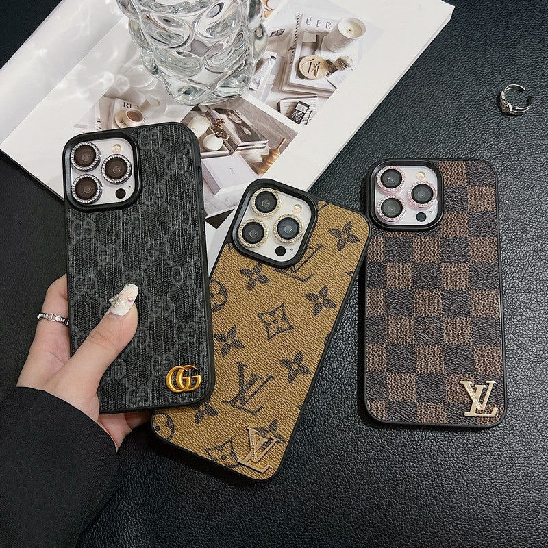 Lou Classic Leather iPhone Case