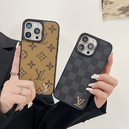 Lou Classic Leather iPhone Case