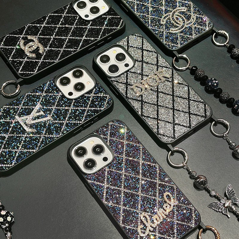 Lou Diamond Chain iPhone Case