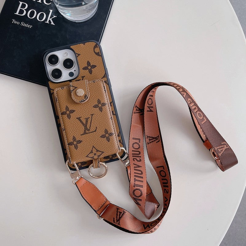 Lou Card Bag Classic Chain iPhone Case