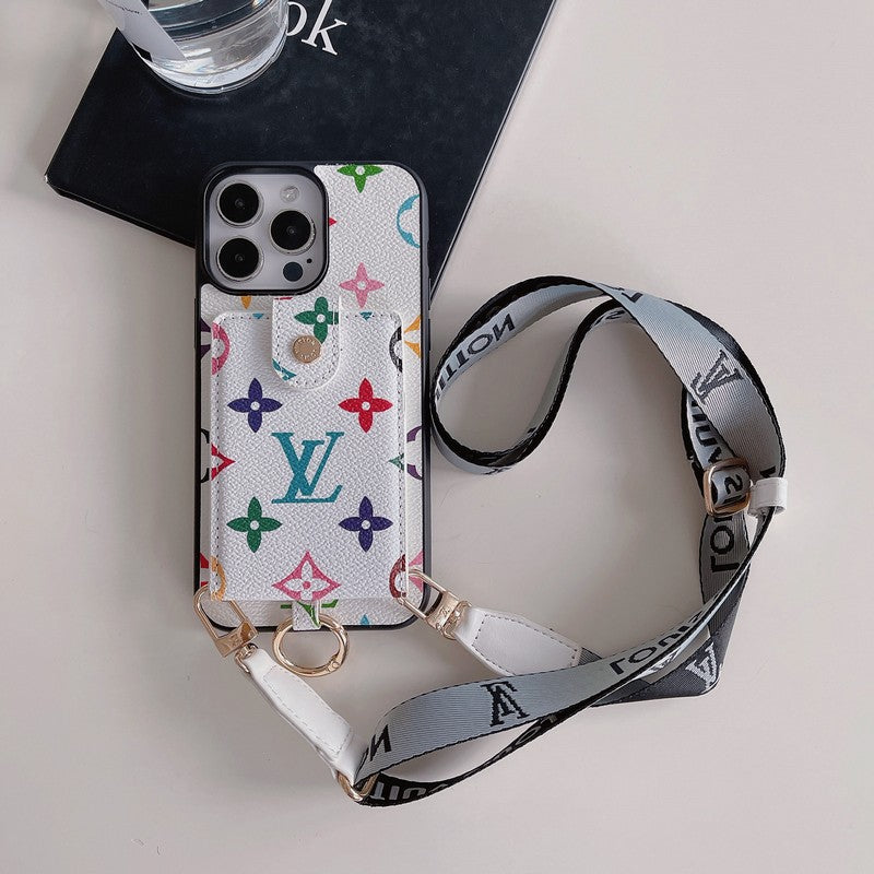 Lou Card Bag Classic Chain iPhone Case