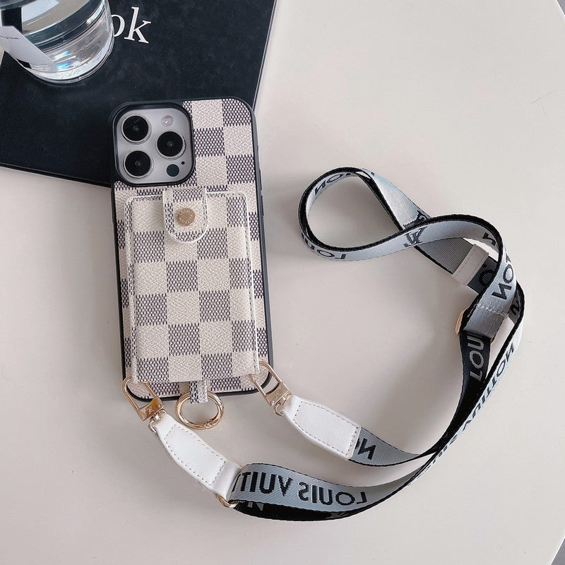 Lou Card Bag Classic Chain iPhone Case