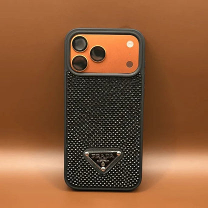 Haute Crystal Embellished Phone Case For iPhone 12-17
