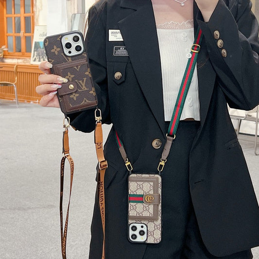 GG Card Bag Crossbody iPhone Case