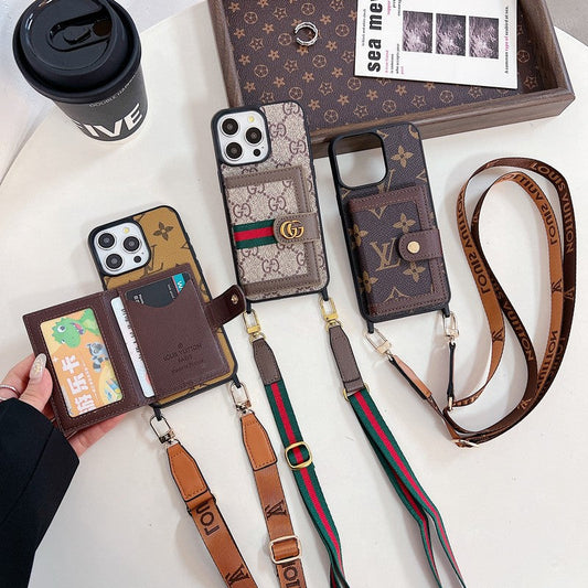 GG Card Bag Crossbody iPhone Case