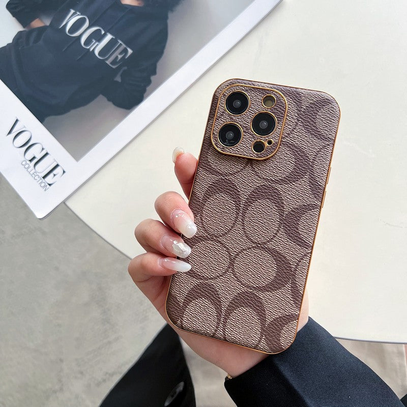 Coa Leather iPhone Case
