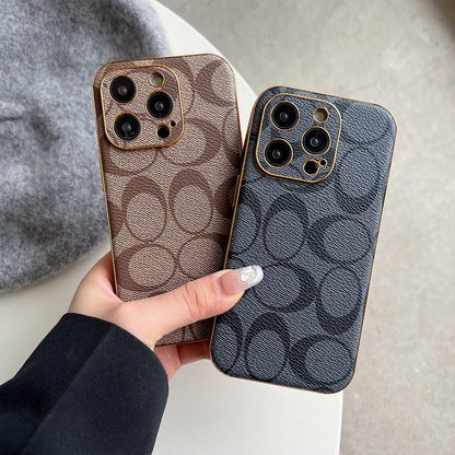 Coa Leather iPhone Case