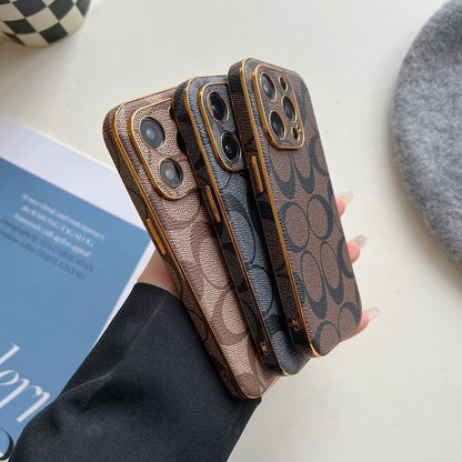 Coa Leather iPhone Case