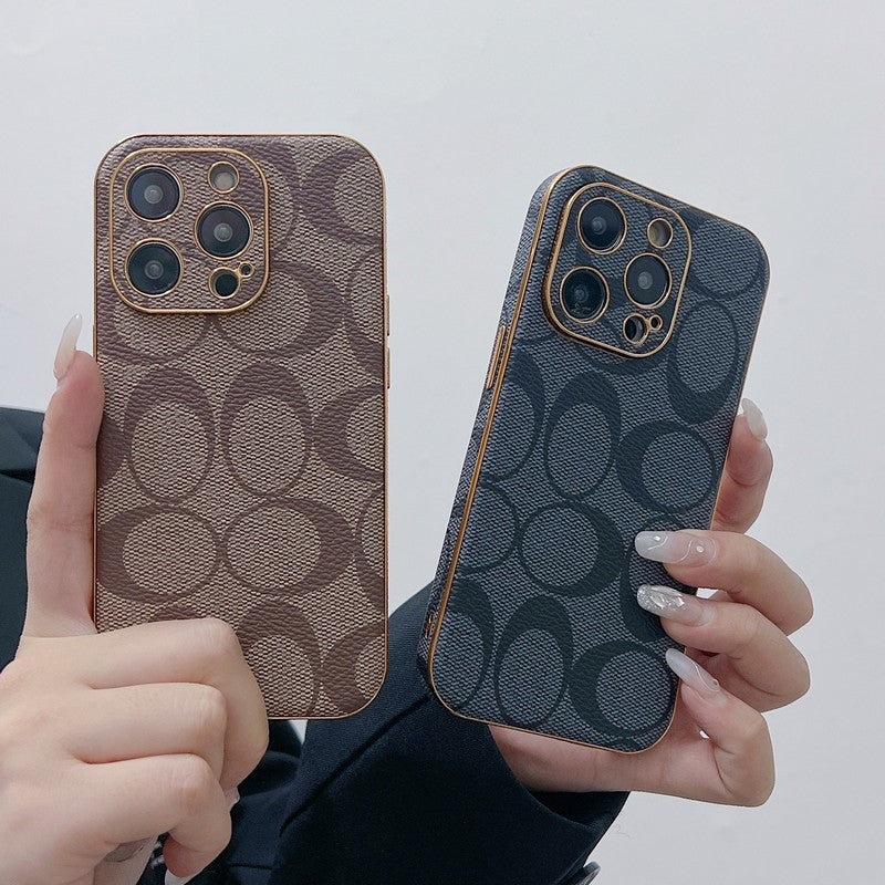 Coa Leather iPhone Case
