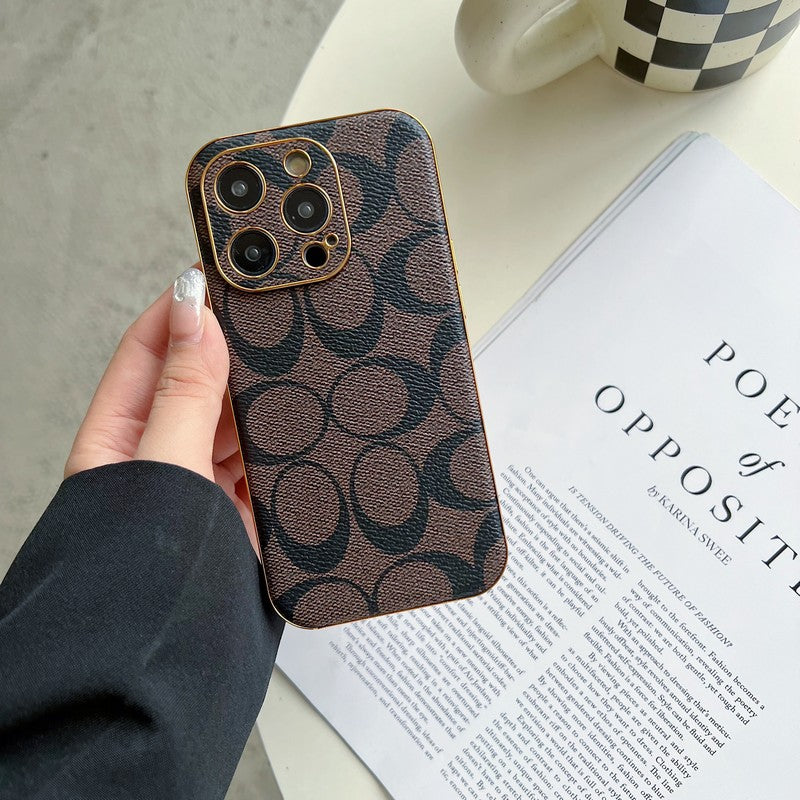 Coa Leather iPhone Case