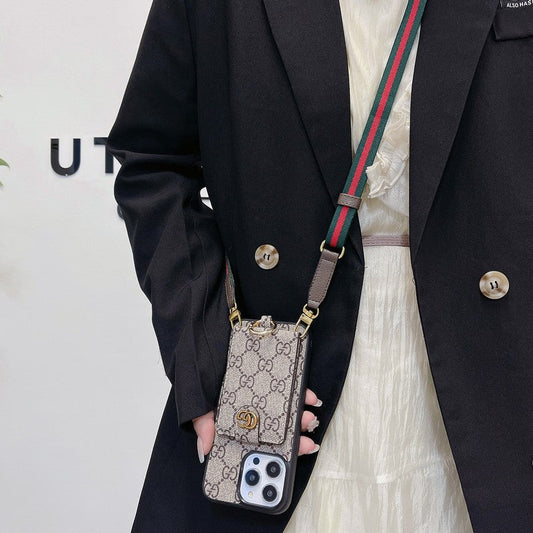 Lou Card Bag Classic Chain iPhone Case