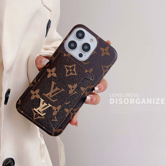 Lou Card Holder iPhone Case