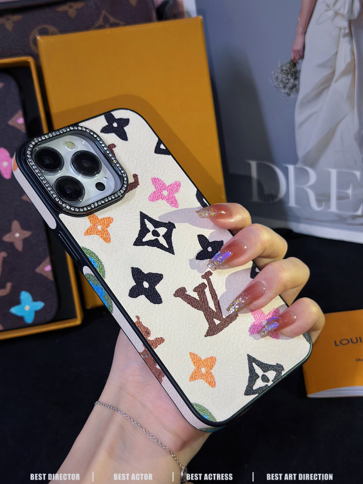 Lou Diamonds iPhone Case
