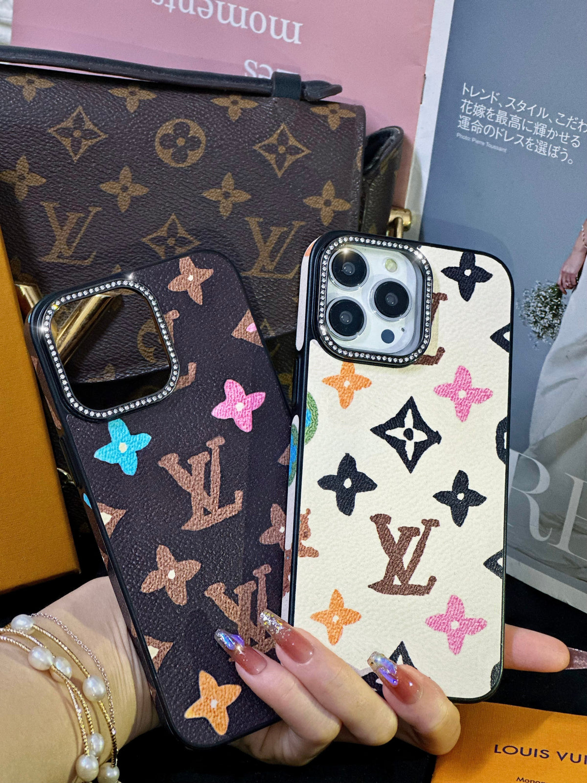 Lou Diamonds iPhone Case