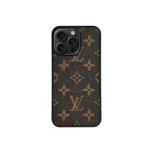 Louis Vuitton LV Brown Monogram iPhone Case 12-17 Series