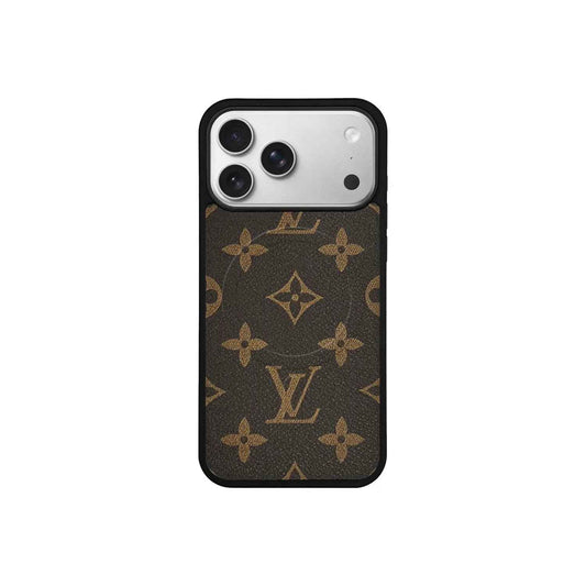 Louis Vuitton LV Brown Monogram iPhone Case 12-17 Series