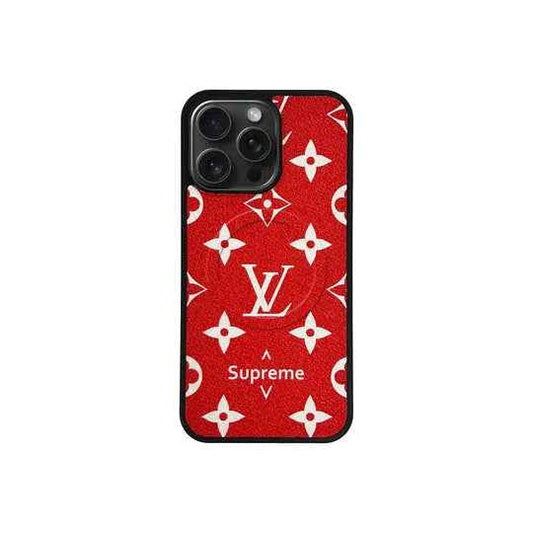 LV Red Monogram MagSafe Case - Louis Vuitton iPhone Case
