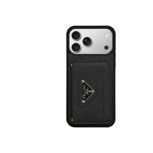 Luxury iPhone Case with Card Holder & Lanyard For iPhone 12-17 - Elitesmark