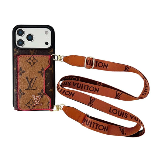 Louis Vuitton LV iPhone Case With Card Holder - Elitesmark