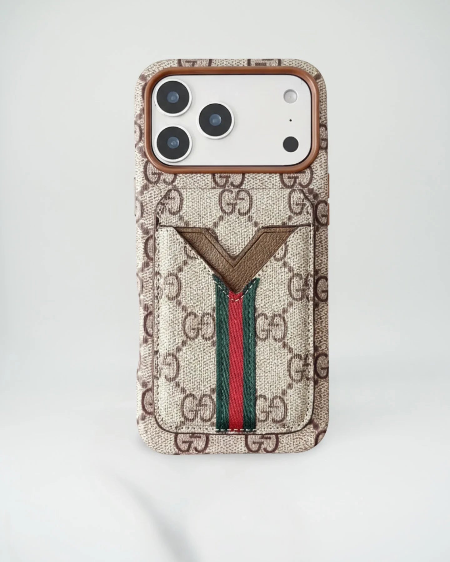 Monogram Denim Louis Vuitton iPhone 17 Pro Max Case with cardholder – Classic Monogram Luxury