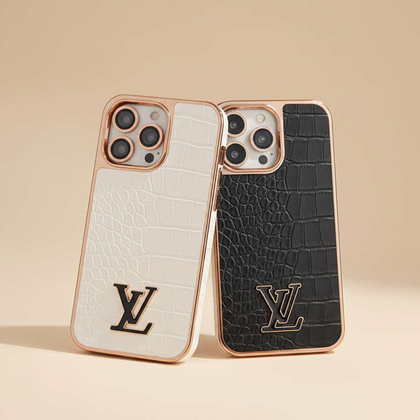  Louis Vuitton Crocodile Pattern LV iPhone 17 Cases 