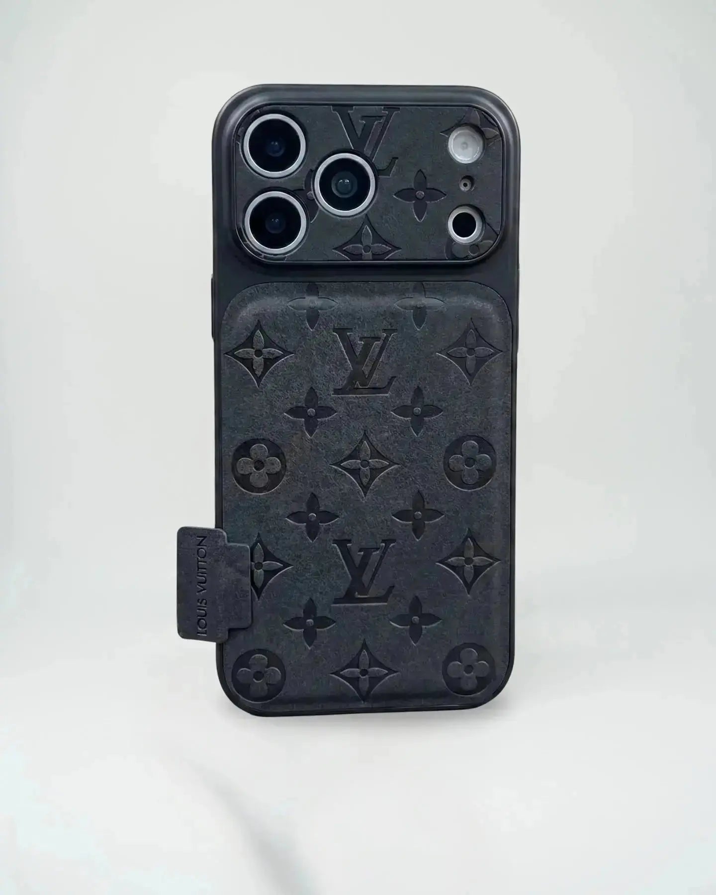 Orange Louis Vuitton iPhone 17 Pro Max Case - LV Classic Monogram