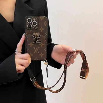 Louis Vuitton iPhone 17 Pro Max Case With Cardholder and Strap
