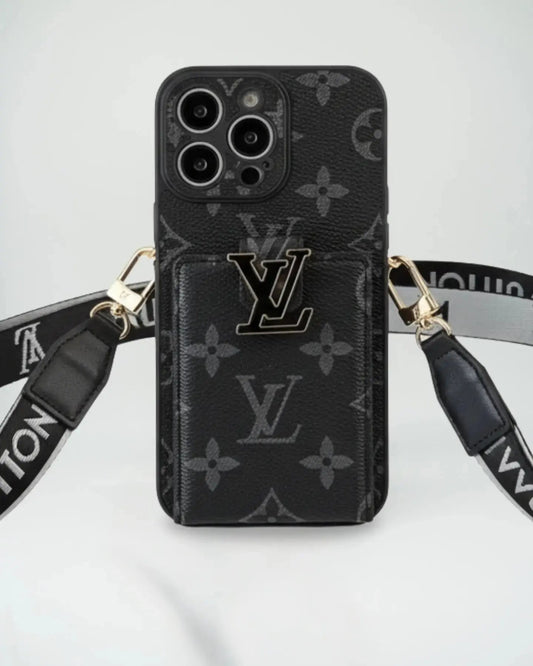 Louis Vuitton iPhone 17 Pro Max Case With Cardholder and Strap