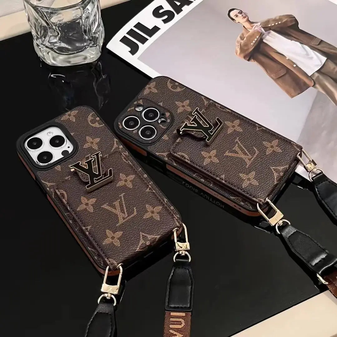 Louis Vuitton iPhone 17 Pro Max Case With Cardholder and Strap