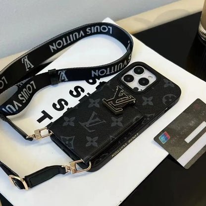 Louis Vuitton iPhone 17 Pro Max Case With Cardholder and Strap