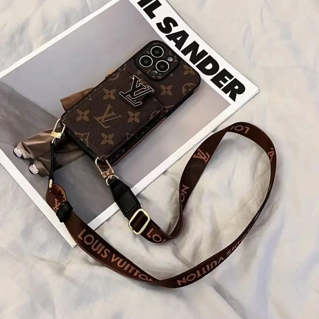Louis Vuitton iPhone 17 Pro Max Case With Cardholder and Strap