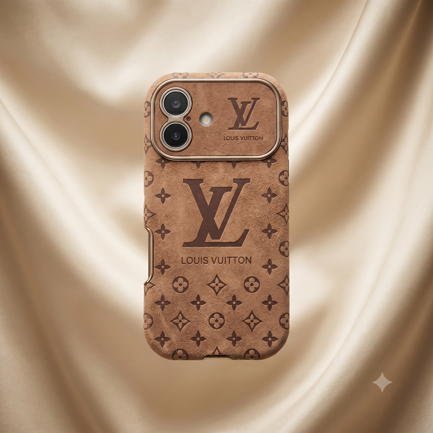 Louis Vuitton iPhone Case – Premium Leather Cover iPhone Case 17 Pro max | Black & Brown