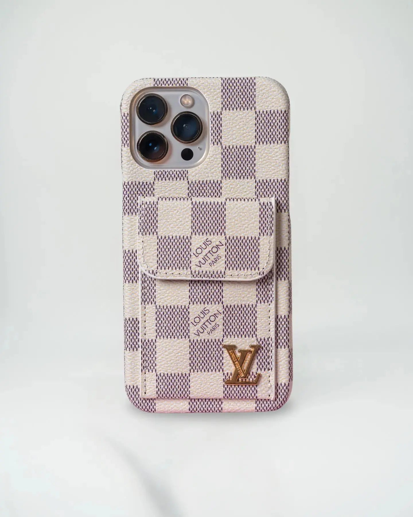 LV iPhone 17 Pro Max Case Cardholder