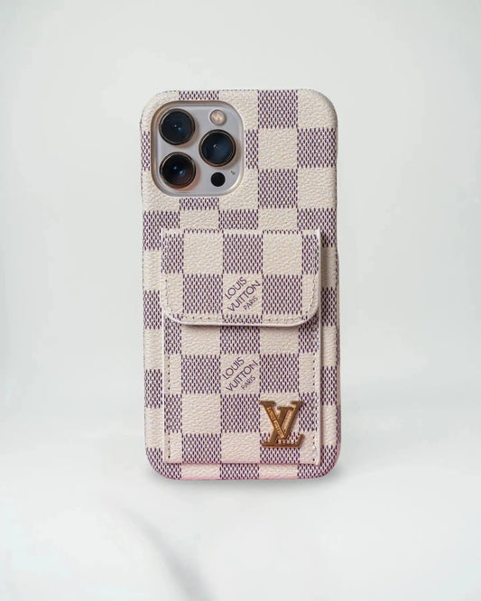 LV iPhone 17 Pro Max Case Cardholder
