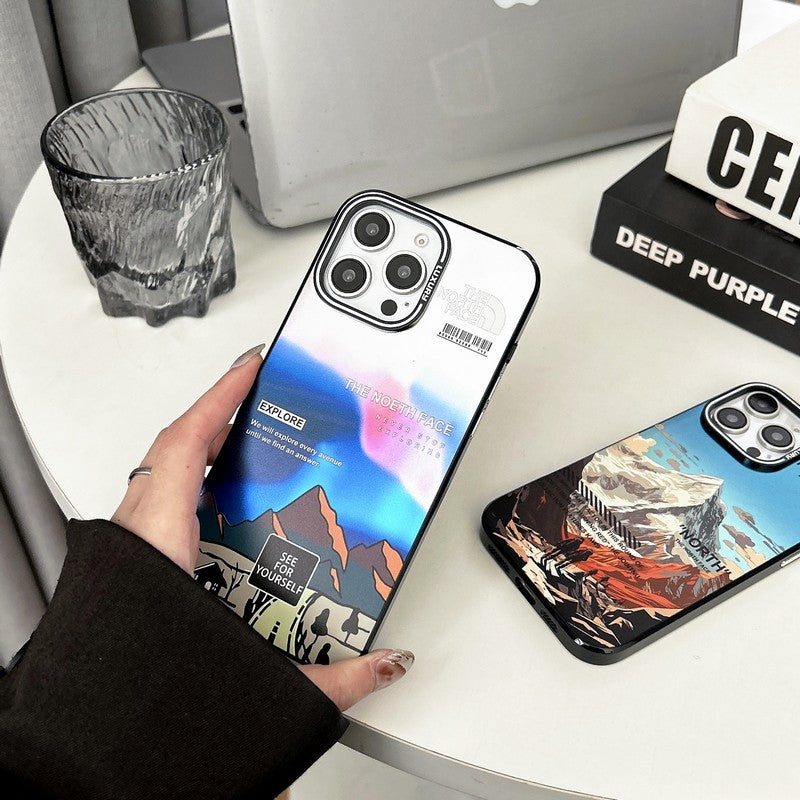 TNFace Mountains iPhone Case