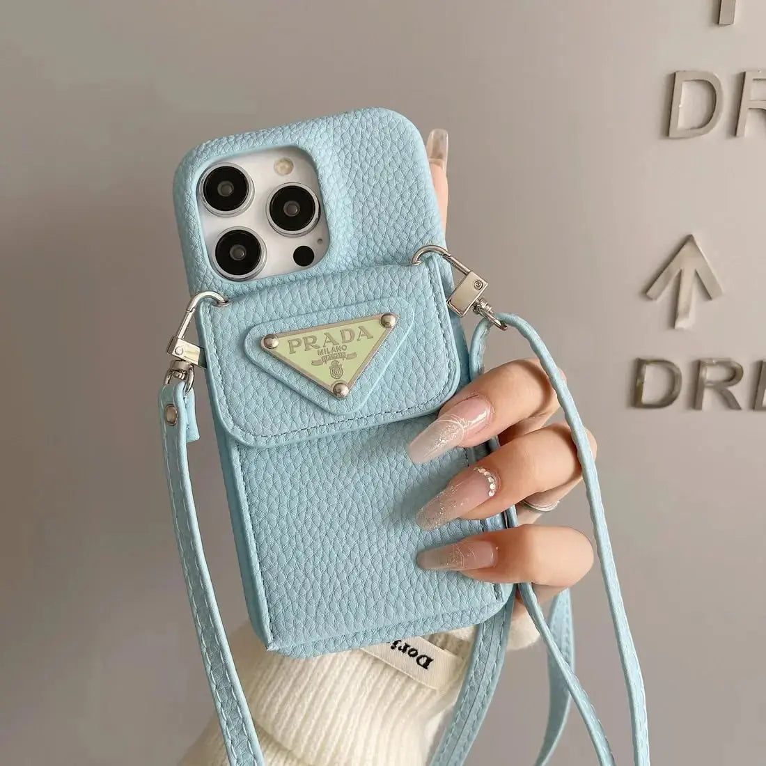 Le Ciel Prada iPhone 17 Pro Max Case With Strap Crossbody