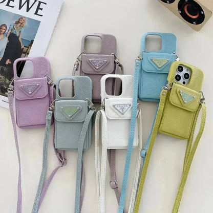 Le Zest Prada iPhone 17 Pro Max Case With Strap Crossbody