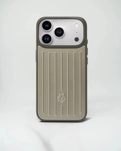 Gold RIMOWA iPhone 17 Pro Max Case