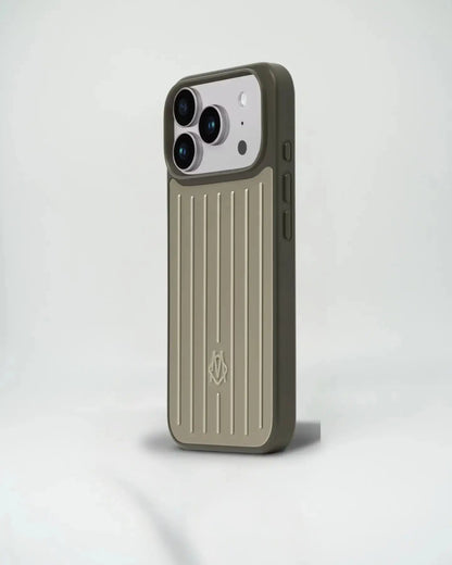 Gold RIMOWA iPhone 17 Pro Max Case