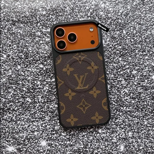Premium Louis Vuitton LV Monogram iPhone MagSafe Case - Elitesmark