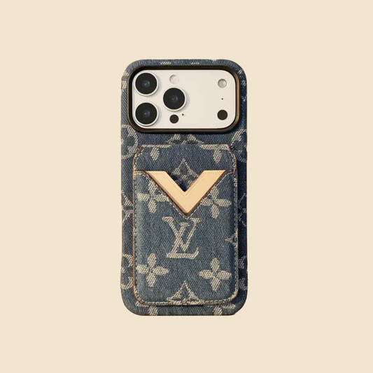 Beige Monogram Gucci iPhone 17 Pro Max Case with Cardholder – Classic Canvas Luxury