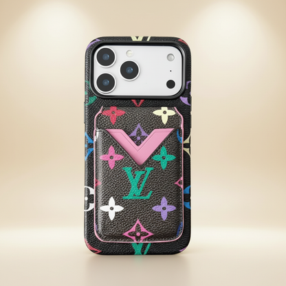 black Camel LV iPhone 17 Pro Max Case – Angle Shot | camel LV monogram, luxury phone case, Elitesmark | Elitesmark