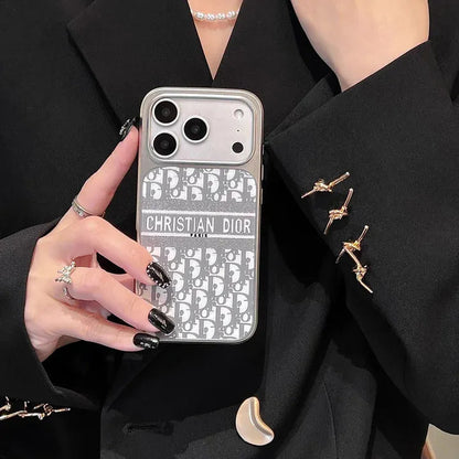 Christian Dior iPhone 17 Pro Max Magsafe Case – Luxury Dior Monogram iPhone Cover Gray