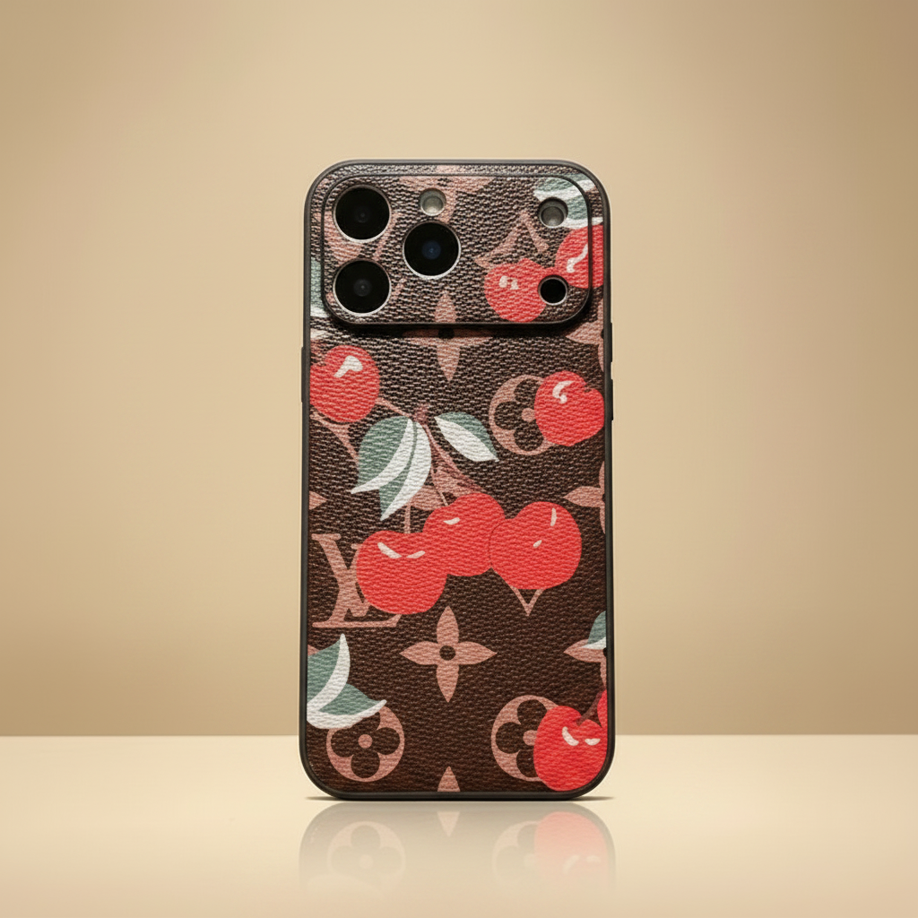 Dark Brown Cherry LV Case – Standalone