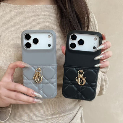 Lady Dior iPhone 17 Pro Max Case – Luxury Quilted Designer Phone Case