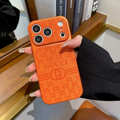 Gucci iPhone 17 Pro Max Case – Luxury Fashion iPhone Case White