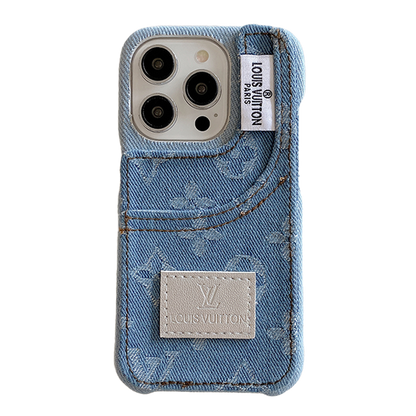 Lou Jeans Pattern iPhone Case