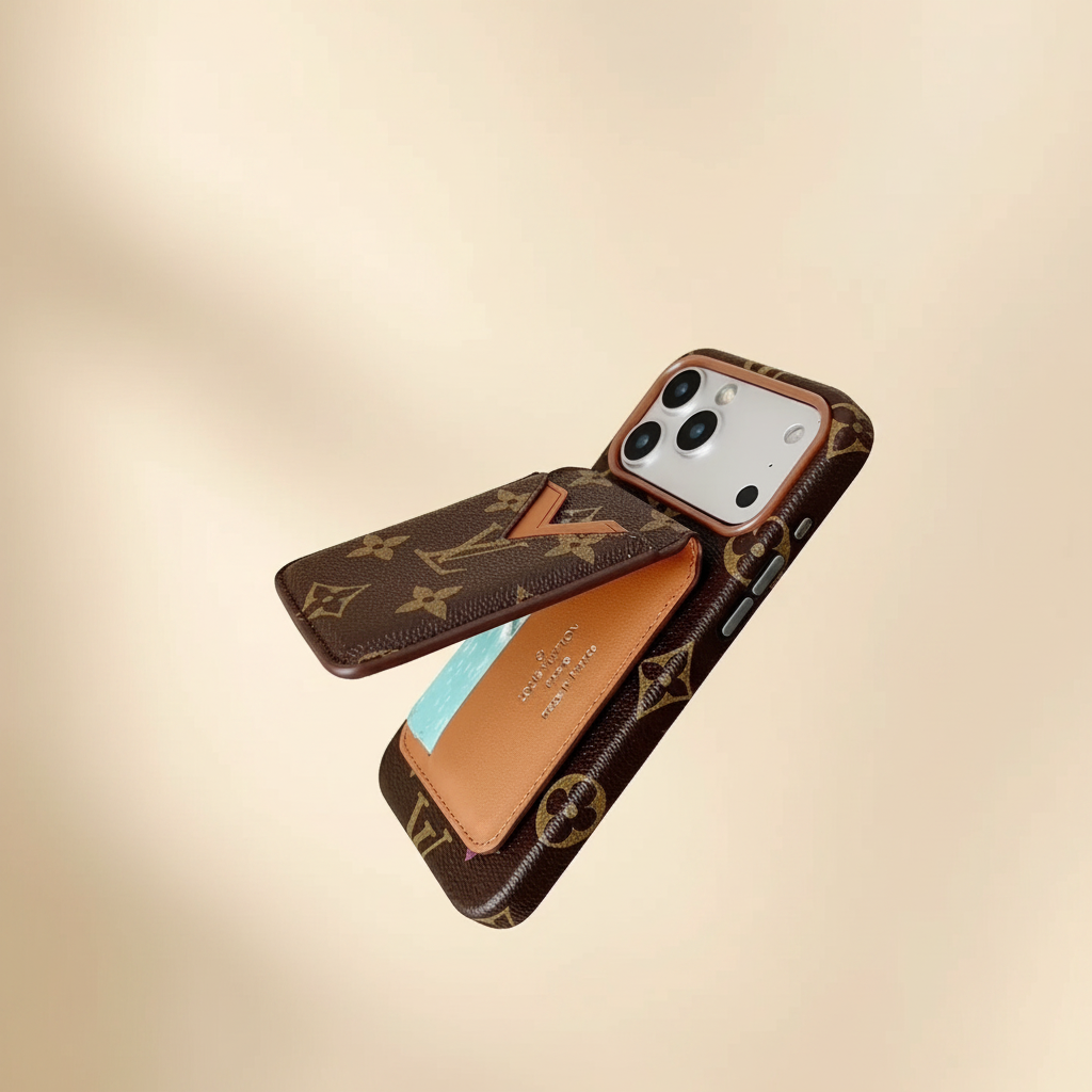 Black Multicolor Louis Vuitton iPhone 17 Pro Max Case – Hardware Detail | gold LV hardware, black multicolor canvas | Elitesmark