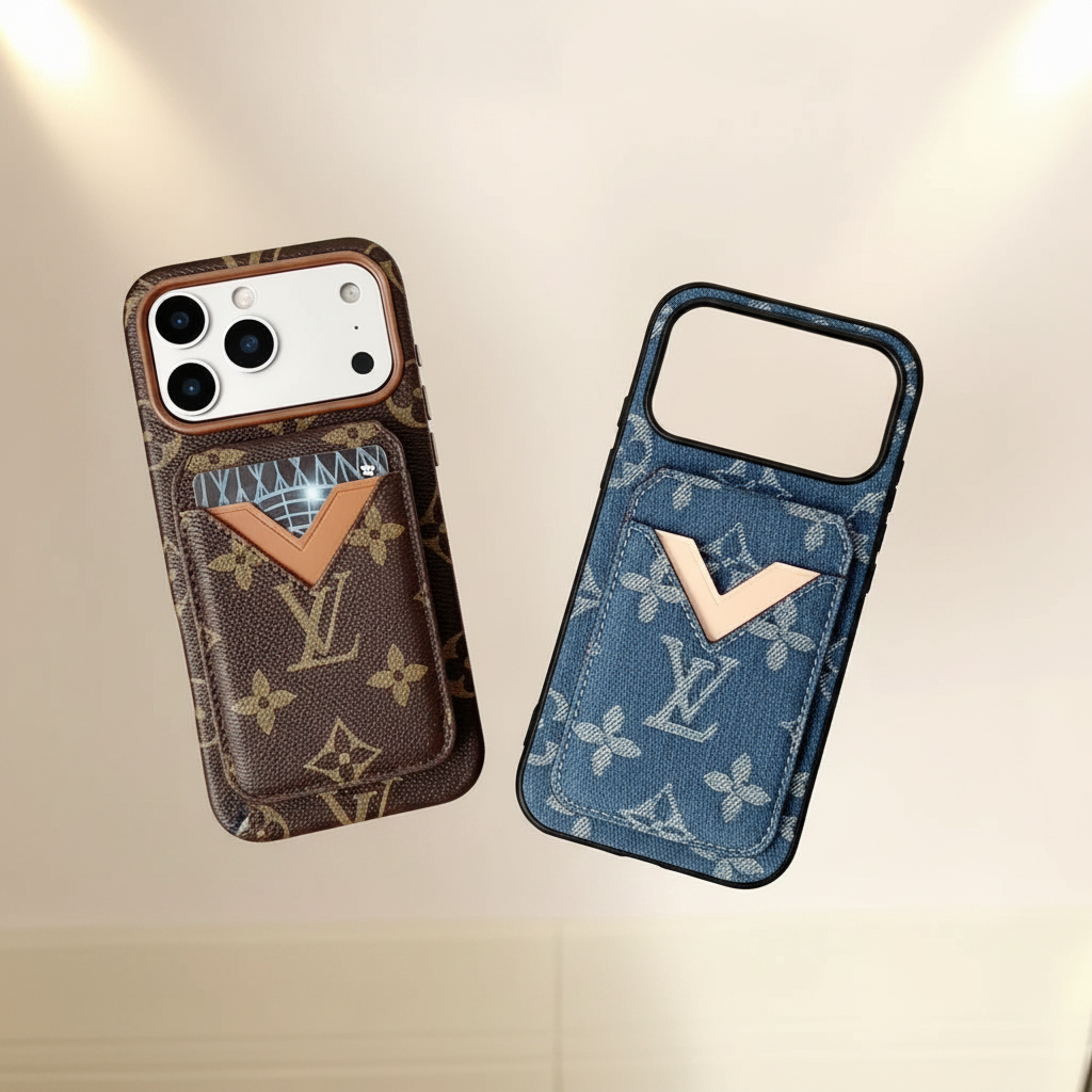 Black Multicolor LV iPhone 17 Pro Max Case – Lifestyle Shot | multicolor LV luxury cover, Elitesmark premium phone accessories | Elitesmark