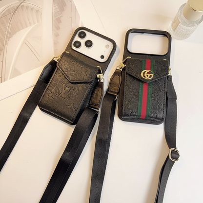Black Gucci GG Marmont iPhone Case – Gold Hardware Detail | double G logo, luxury black leather phone case | Elitesmark